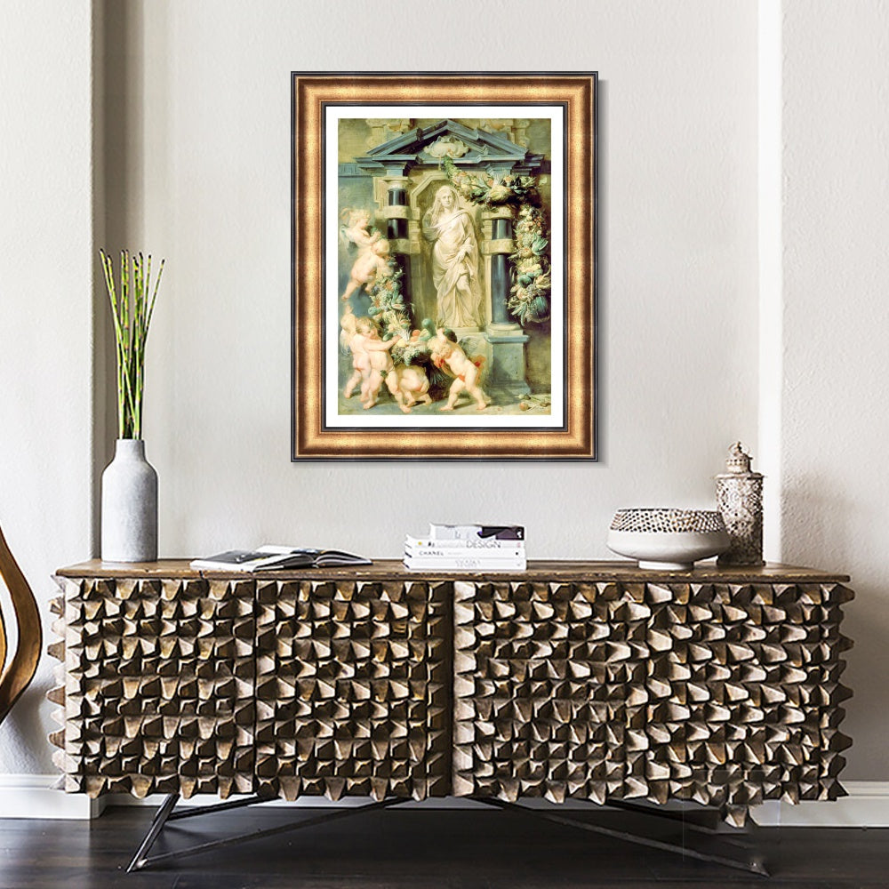 INVIN ART Framed Canvas Art Giclee Print Series#343 by Peter Paul Rubens Wall Art