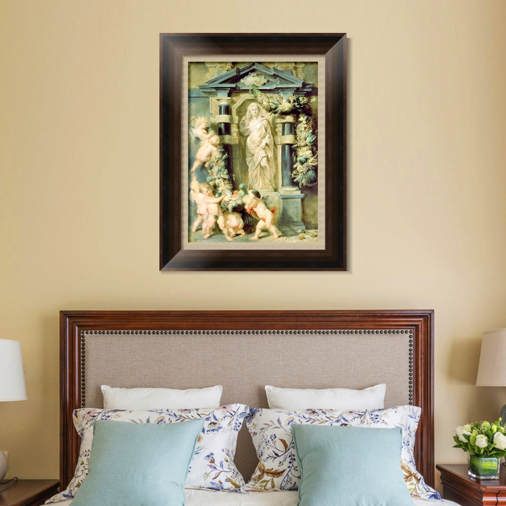INVIN ART Framed Canvas Art Giclee Print Series#343 by Peter Paul Rubens Wall Art