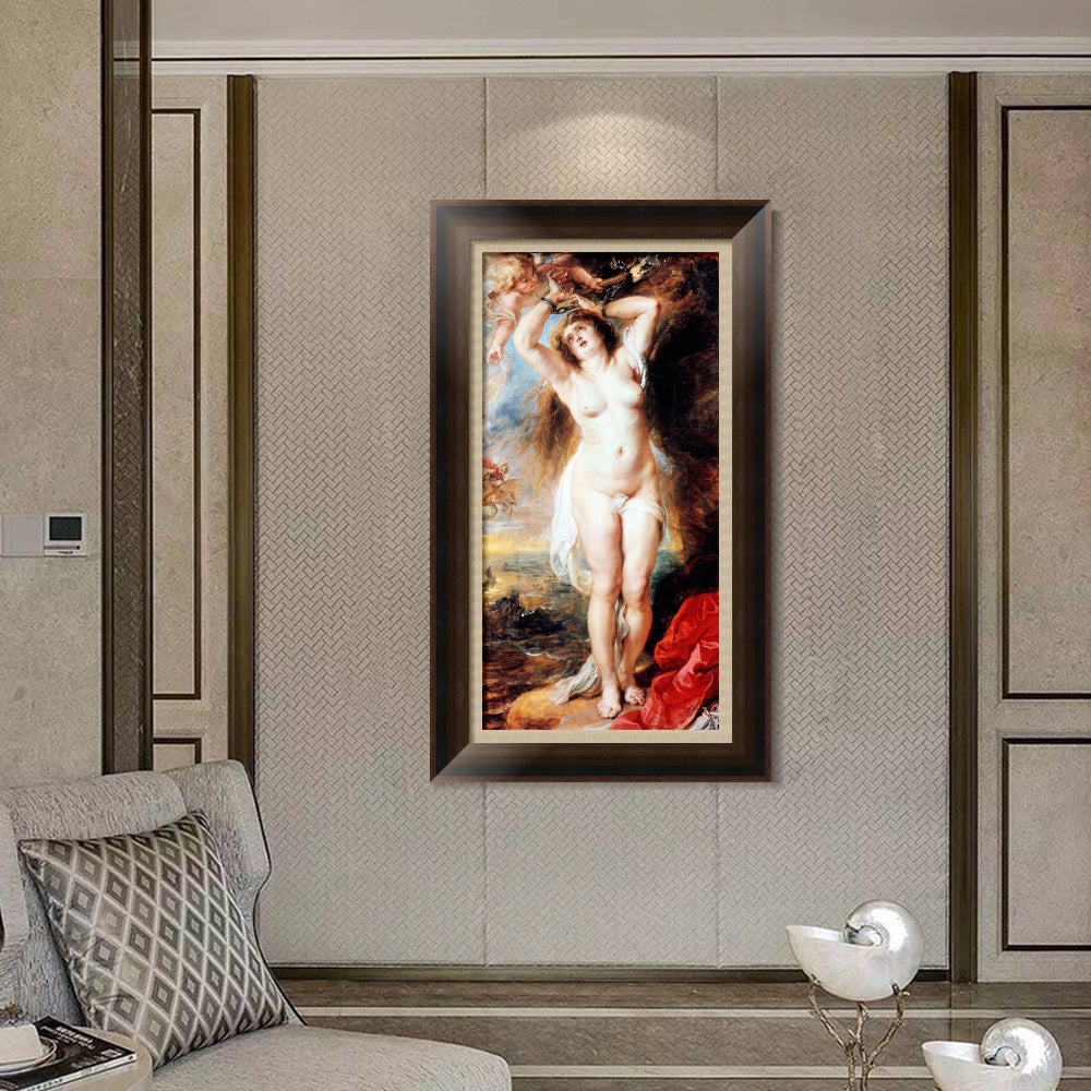 INVIN ART Framed Canvas Art Giclee Print Series#345 by Peter Paul Rubens Wall Art