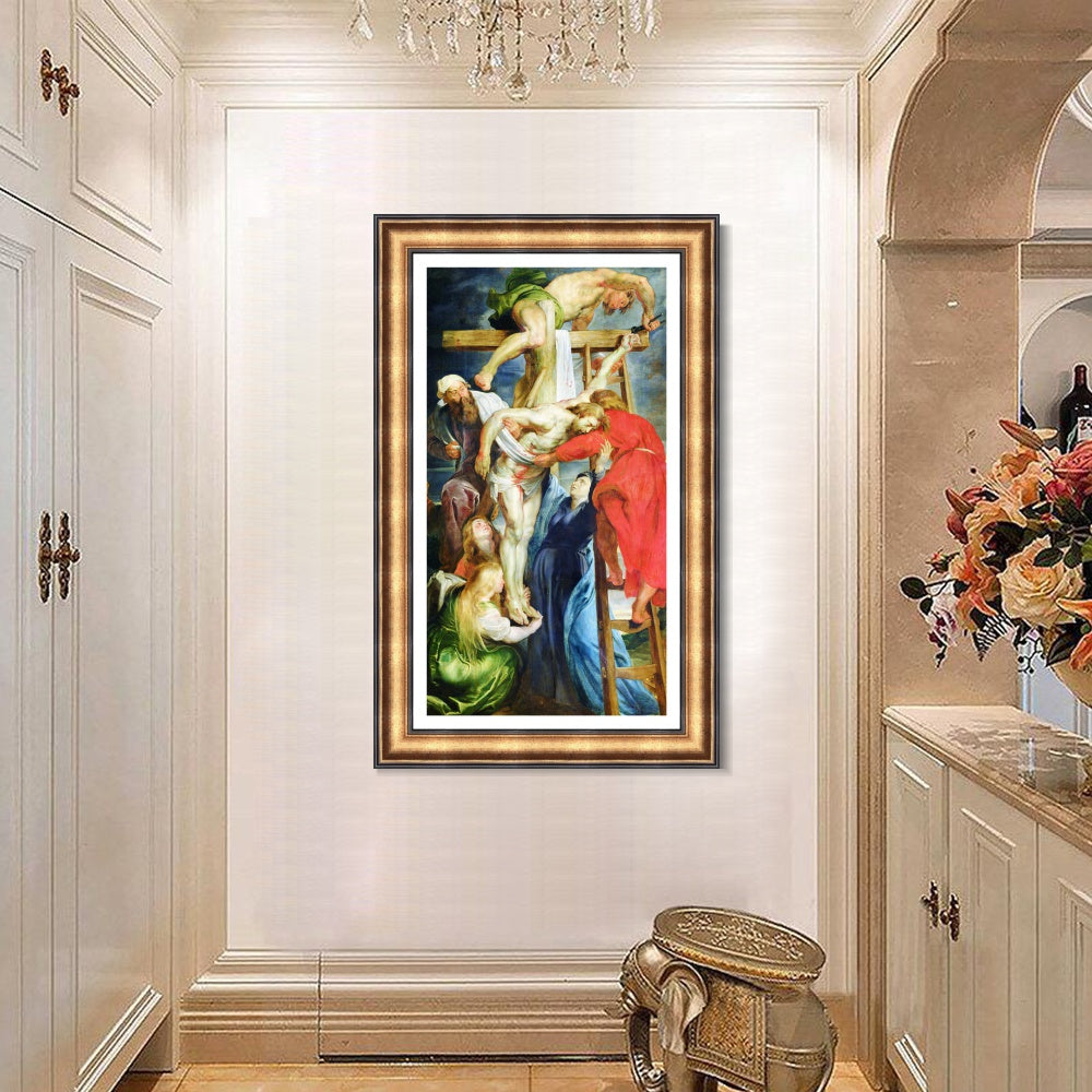 INVIN ART Framed Canvas Art Giclee Print Series#348 by Peter Paul Rubens Wall Art