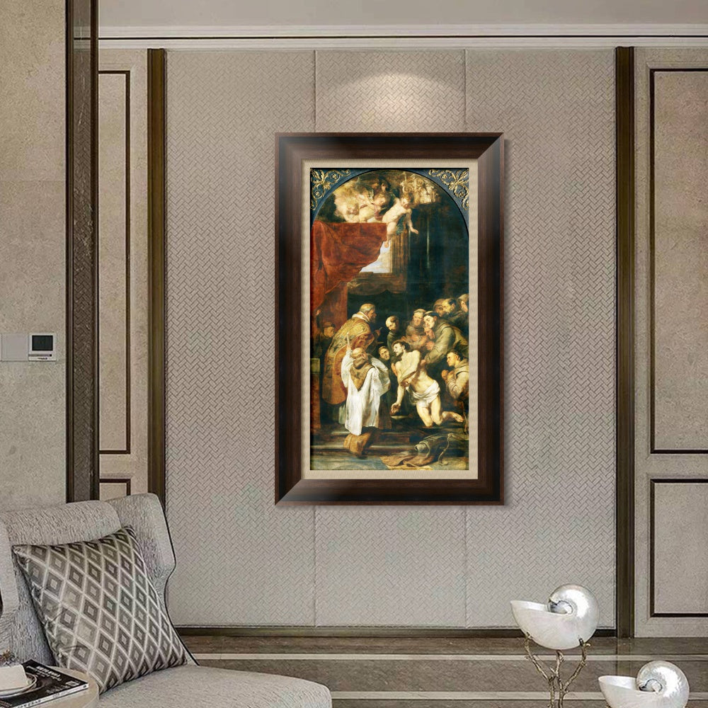 INVIN ART Framed Canvas Art Giclee Print Series#349 by Peter Paul Rubens Wall Art