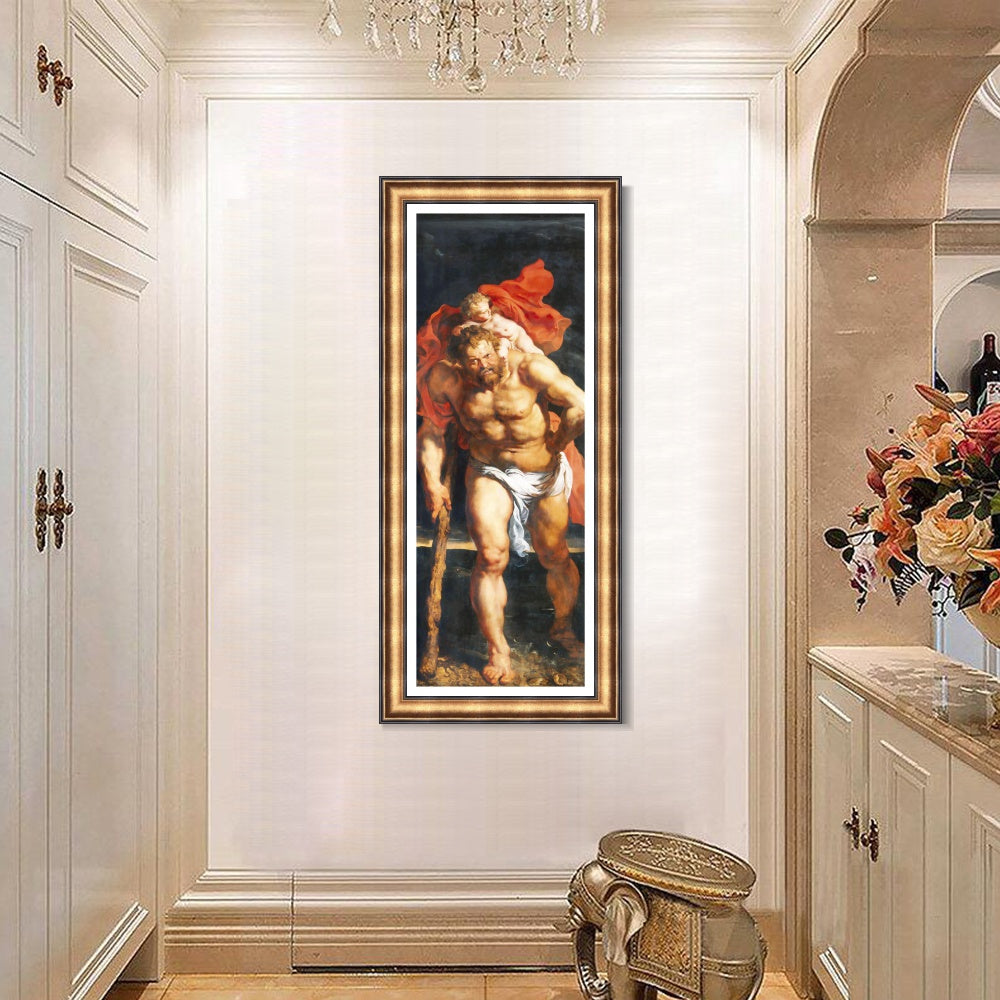 INVIN ART Framed Canvas Art Giclee Print Series#350 by Peter Paul Rubens Wall Art