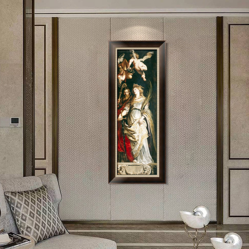 INVIN ART Framed Canvas Art Giclee Print Series#351 by Peter Paul Rubens Wall Art