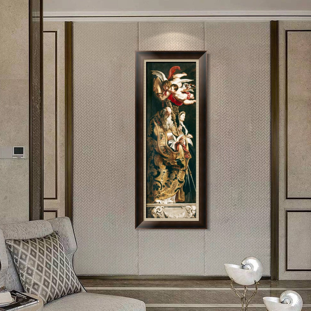 INVIN ART Framed Canvas Art Giclee Print Series#352 by Peter Paul Rubens Wall Art
