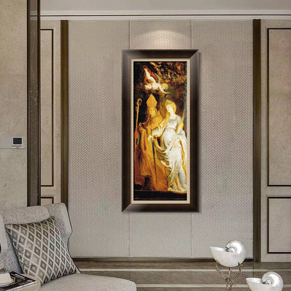 INVIN ART Framed Canvas Art Giclee Print Series#353 by Peter Paul Rubens Wall Art