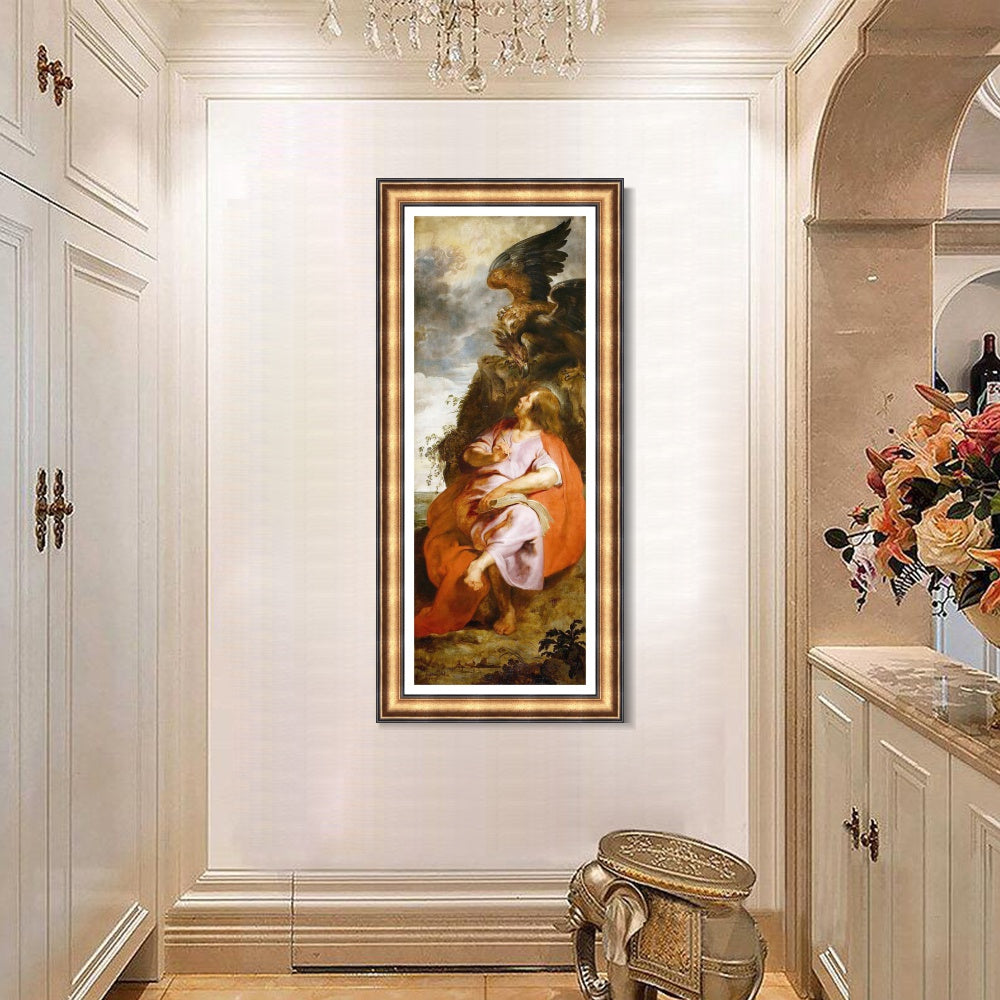 INVIN ART Framed Canvas Art Giclee Print Series#354 by Peter Paul Rubens Wall Art