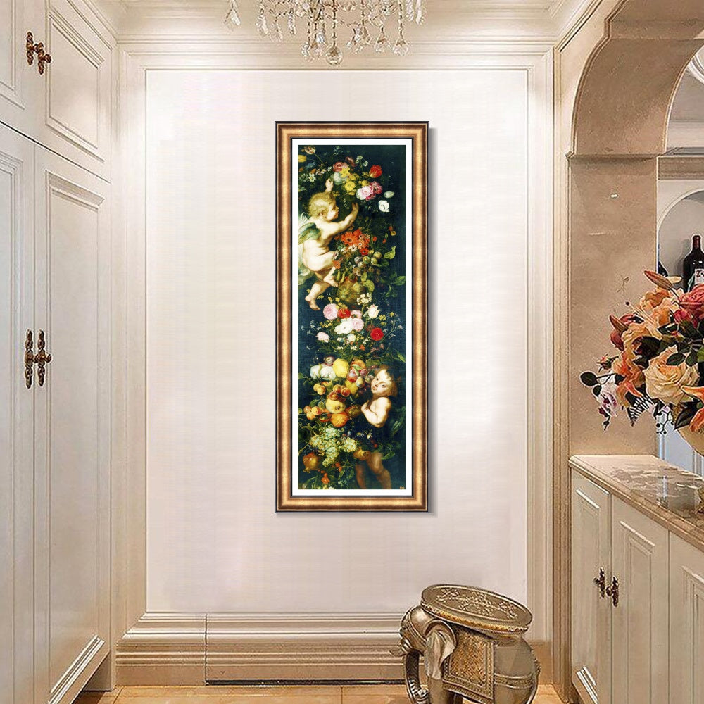 INVIN ART Framed Canvas Art Giclee Print Series#355 by Peter Paul Rubens Wall Art