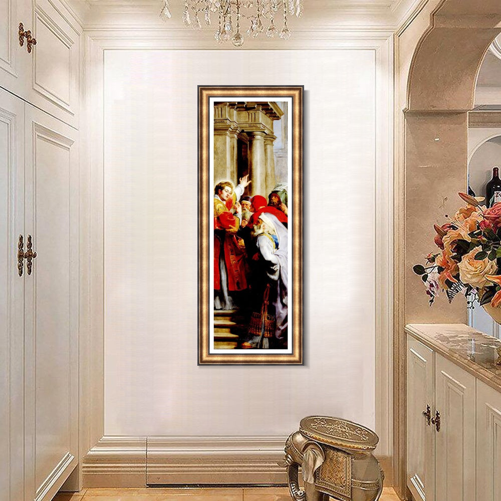 INVIN ART Framed Canvas Art Giclee Print Series#356 by Peter Paul Rubens Wall Art