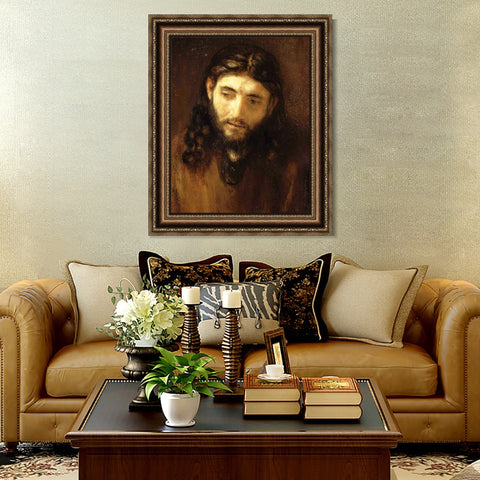 INVIN ART Framed Canvas Art Giclee Print Series#029 by Rembrandt Harmenszoon van Rijn Wall Art Living Room Home Office Decorations