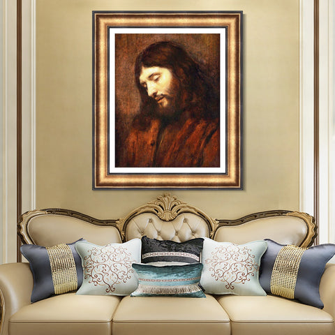 INVIN ART Framed Canvas Art Giclee Print Series#040 by Rembrandt Harmenszoon van Rijn Wall Art Living Room Home Office Decorations
