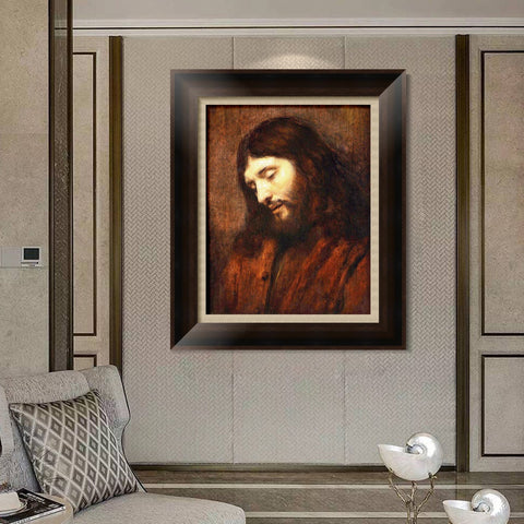 INVIN ART Framed Canvas Art Giclee Print Series#040 by Rembrandt Harmenszoon van Rijn Wall Art Living Room Home Office Decorations
