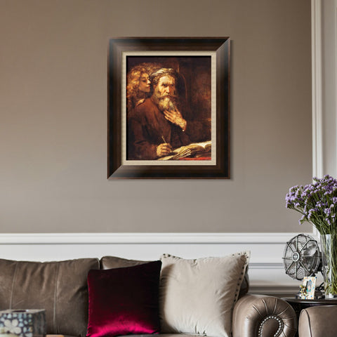 INVIN ART Framed Canvas Art Giclee Print Series#056 by Rembrandt Harmenszoon van Rijn Wall Art Living Room Home Office Decorations