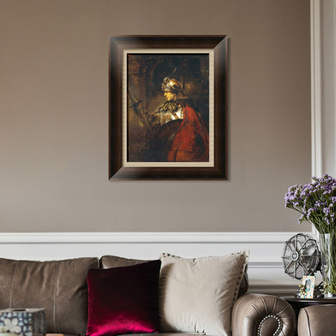 INVIN ART Framed Canvas Art Giclee Print Series#076 by Rembrandt Harmenszoon van Rijn Wall Art Living Room Home Office Decorations