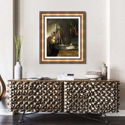 INVIN ART Framed Canvas Art Giclee Print Series#081 by Rembrandt Harmenszoon van Rijn Wall Art Living Room Home Office Decorations