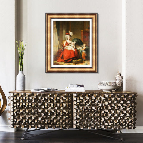 INVIN ART Framed Canvas Art Giclee Print Series#085 by Rembrandt Harmenszoon van Rijn Wall Art Living Room Home Office Decorations