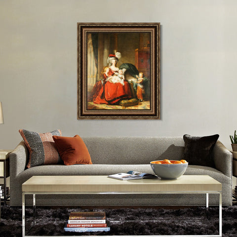 INVIN ART Framed Canvas Art Giclee Print Series#085 by Rembrandt Harmenszoon van Rijn Wall Art Living Room Home Office Decorations
