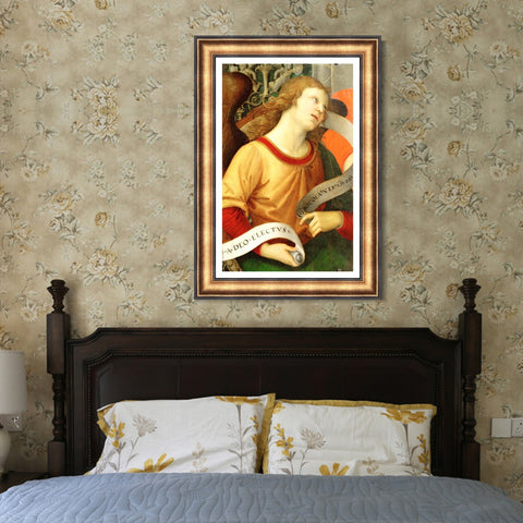 INVIN ART Framed Canvas Art Giclee Print Series#009 by Raphael/Raffaello Sanzio Wall Art Living Room Home Office Decorations