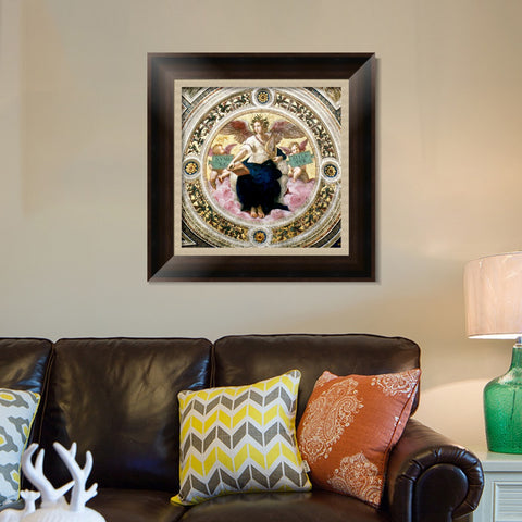 INVIN ART Framed Canvas Art Giclee Print Series#013 by Raphael/Raffaello Sanzio Wall Art Living Room Home Office Decorations