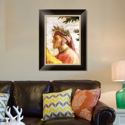 INVIN ART Framed Canvas Art Giclee Print Series#025 by Raphael/Raffaello Sanzio Wall Art Living Room Home Office Decorations