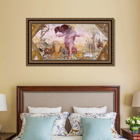 INVIN ART Framed Canvas Art Giclee Print Series#053 by Raphael/Raffaello Sanzio Wall Art Living Room Home Office Decorations