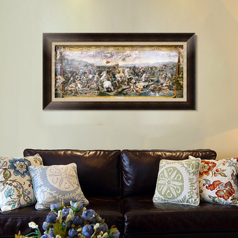 INVIN ART Framed Canvas Art Giclee Print Series#072 by Raphael/Raffaello Sanzio Wall Art Living Room Home Office Decorations