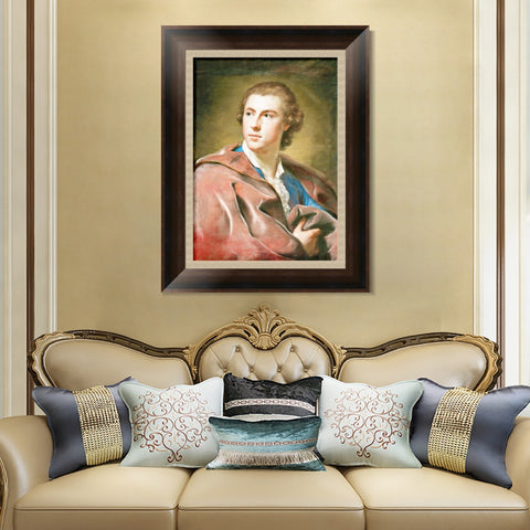 INVIN ART Framed Canvas Art Giclee Print Series#104 by Raphael/Raffaello Sanzio Wall Art Living Room Home Office Decorations