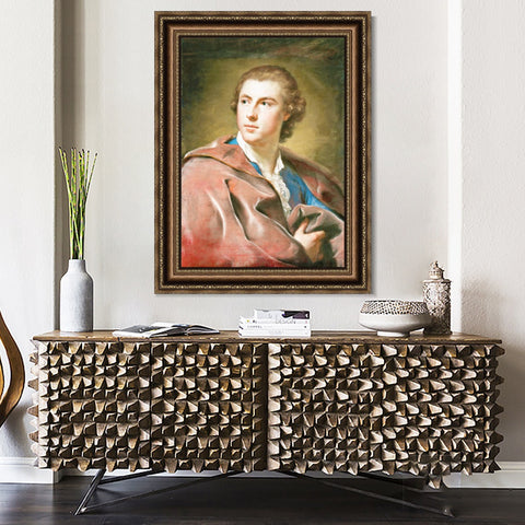 INVIN ART Framed Canvas Art Giclee Print Series#104 by Raphael/Raffaello Sanzio Wall Art Living Room Home Office Decorations