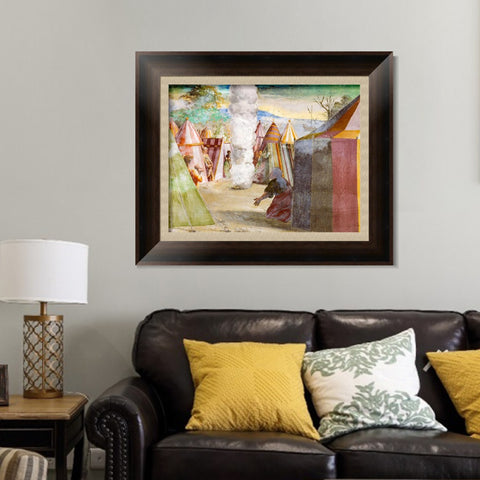 INVIN ART Framed Canvas Art Giclee Print Series#118 by Raphael/Raffaello Sanzio Wall Art Living Room Home Office Decorations