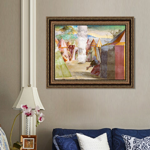 INVIN ART Framed Canvas Art Giclee Print Series#118 by Raphael/Raffaello Sanzio Wall Art Living Room Home Office Decorations