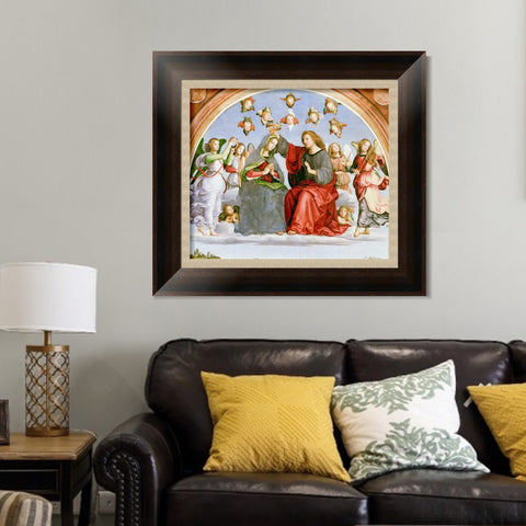 INVIN ART Framed Canvas Art Giclee Print Series#127 by Raphael/Raffaello Sanzio Wall Art Living Room Home Office Decorations