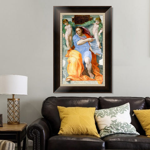 INVIN ART Framed Canvas Art Giclee Print Series#131 by Raphael/Raffaello Sanzio Wall Art Living Room Home Office Decorations