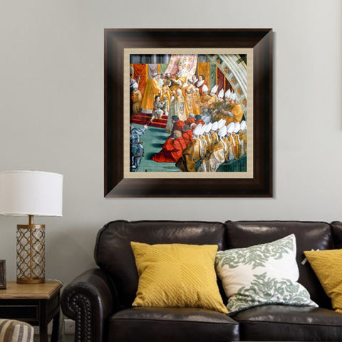 INVIN ART Framed Canvas Art Giclee Print Series#140 by Raphael/Raffaello Sanzio Wall Art Living Room Home Office Decorations