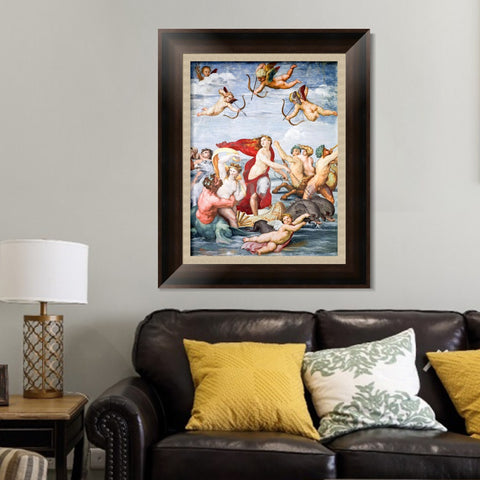 INVIN ART Framed Canvas Art Giclee Print Series#149 by Raphael/Raffaello Sanzio Wall Art Living Room Home Office Decorations