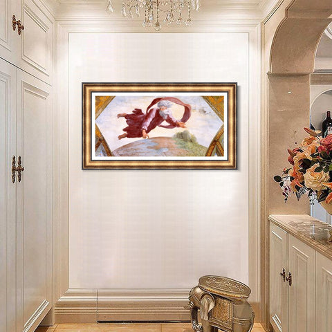 INVIN ART Framed Canvas Art Giclee Print Series#153 by Raphael/Raffaello Sanzio Wall Art Living Room Home Office Decorations