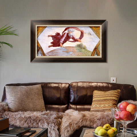 INVIN ART Framed Canvas Art Giclee Print Series#153 by Raphael/Raffaello Sanzio Wall Art Living Room Home Office Decorations