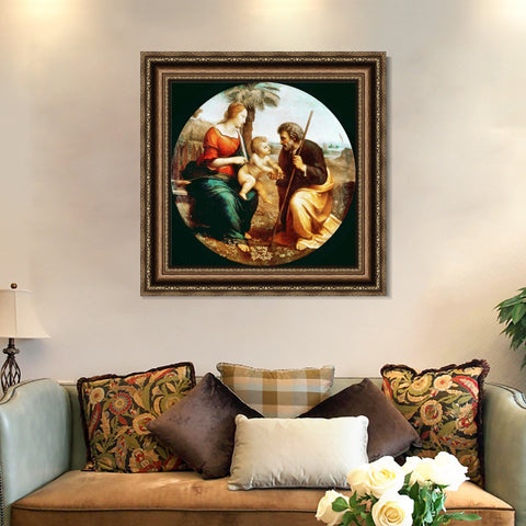 INVIN ART Framed Canvas Art Giclee Print Series#182 by Raphael/Raffaello Sanzio Wall Art Living Room Home Office Decorations