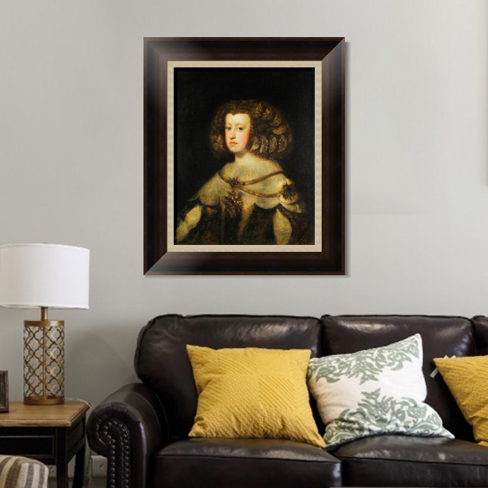 INVIN ART Framed Canvas Art Giclee Print Series#004 by Diego Velazquez Wall Art