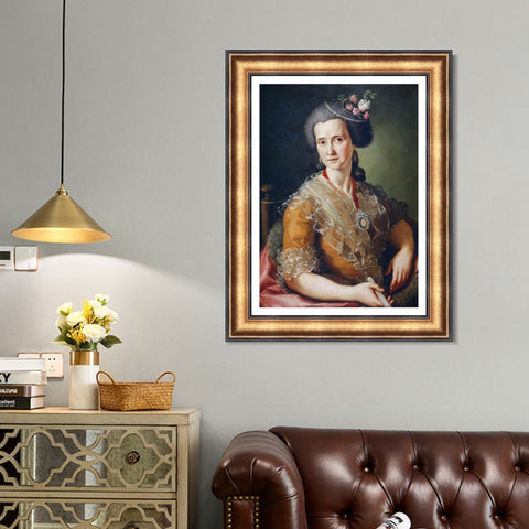 INVIN ART Framed Canvas Art Giclee Print Zacarias by the Christian Soul by Diego Velazquez Wall Art Living Room Home Office Decorations