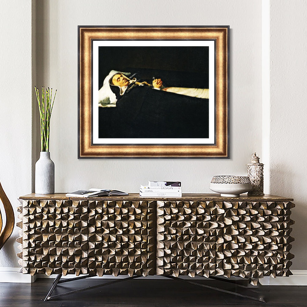 INVIN ART Framed Canvas Art Giclee Print Simon Rojas Velazquez by the Christian Soul by Diego Velazquez Wall Art