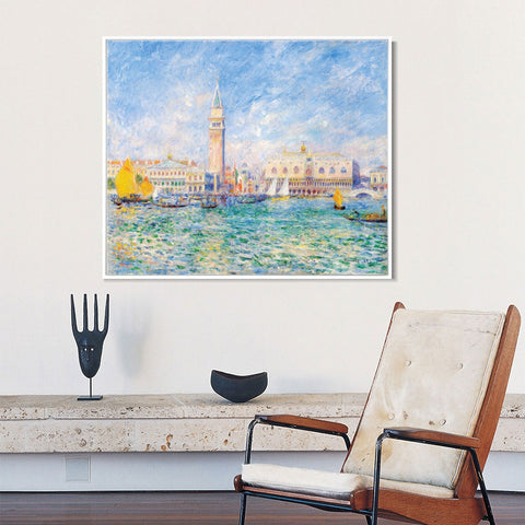 INVIN ART Framed Canvas Series#065 by Pierre Auguste Renoir Wall Art Living Room Home Office Decorations