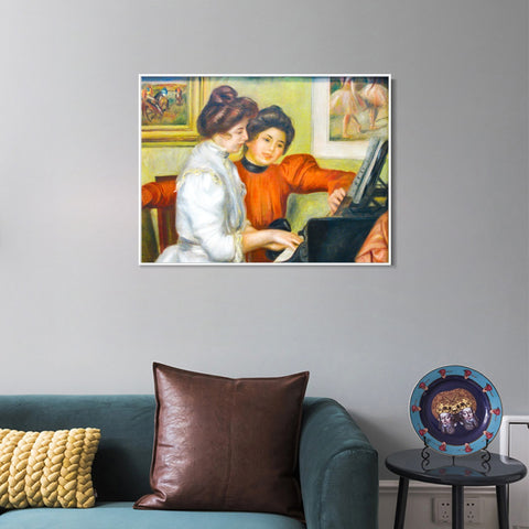 INVIN ART Framed Canvas Series#182 by Pierre Auguste Renoir Wall Art Living Room Home Office Decorations