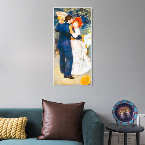 INVIN ART Framed Canvas Dancer1 by Pierre Auguste Renoir Wall Art Living Room Home Office Decorations