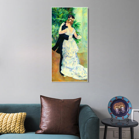 INVIN ART Framed Canvas Dancer2 by Pierre Auguste Renoir Wall Art Living Room Home Office Decorations