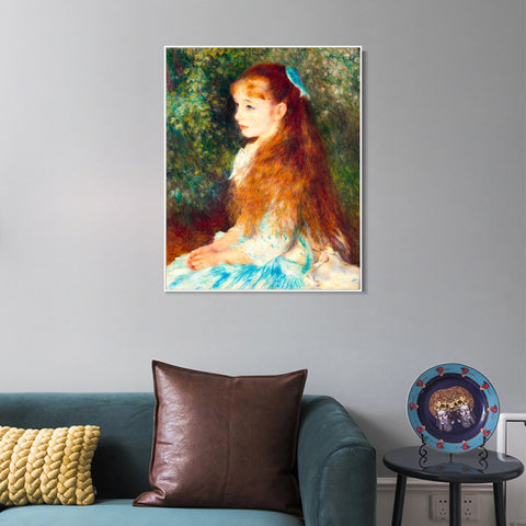 INVIN ART Framed Canvas Series#189 by Pierre Auguste Renoir Wall Art Living Room Home Office Decorations