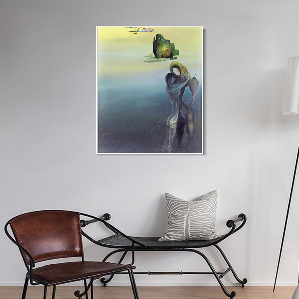 INVIN ART Framed Canvas Series#097 by Salvador Dal Wall Art Living Room Home Office Decorations