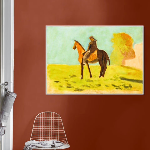 INVIN ART Framed Canvas Series#029 by Odilon Redon Wall Art Living Room Home Office Decorations