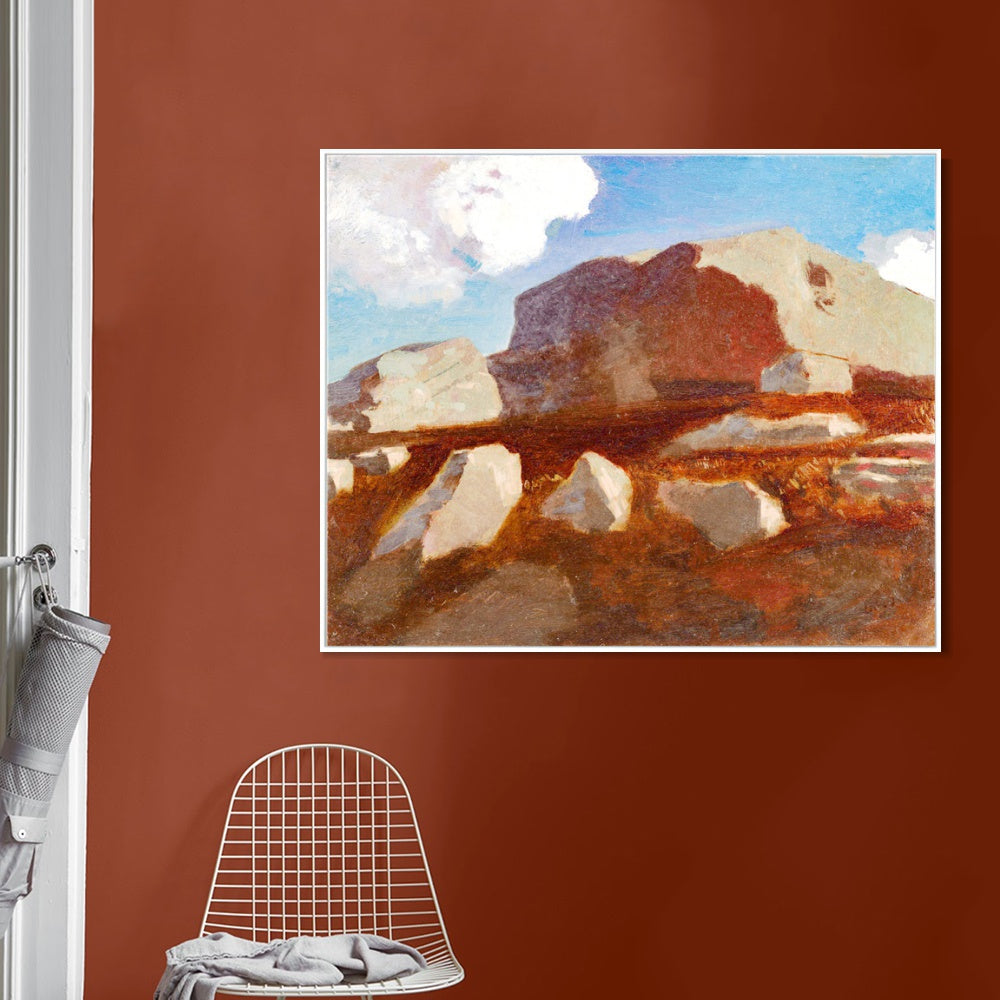 INVIN ART Framed Canvas Series#032 by Odilon Redon Wall Art Living Room Home Office Decorations