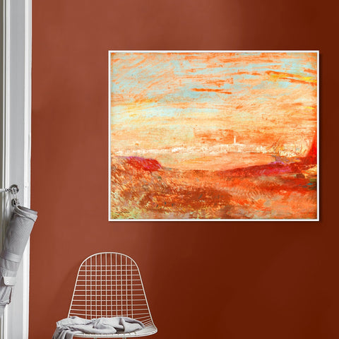 INVIN ART Framed Canvas Series#037 by Odilon Redon Wall Art Living Room Home Office Decorations