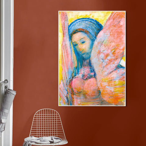 INVIN ART Framed Canvas Series#041 by Odilon Redon Wall Art Living Room Home Office Decorations