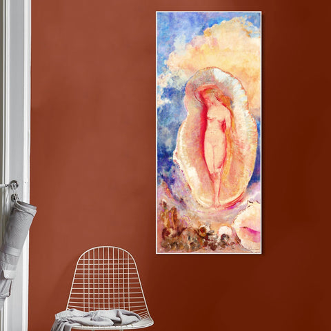 INVIN ART Framed Canvas Series#043 by Odilon Redon Wall Art Living Room Home Office Decorations